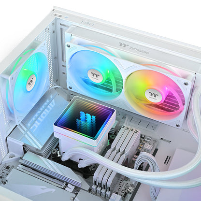 TH240 V3 ARGB Sync一體式水冷散熱器 - 雪白版