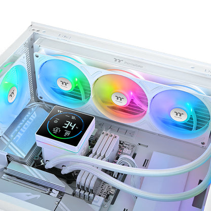 TH360-S V3 ARGB Sync一體式水冷散熱器 - 雪白版