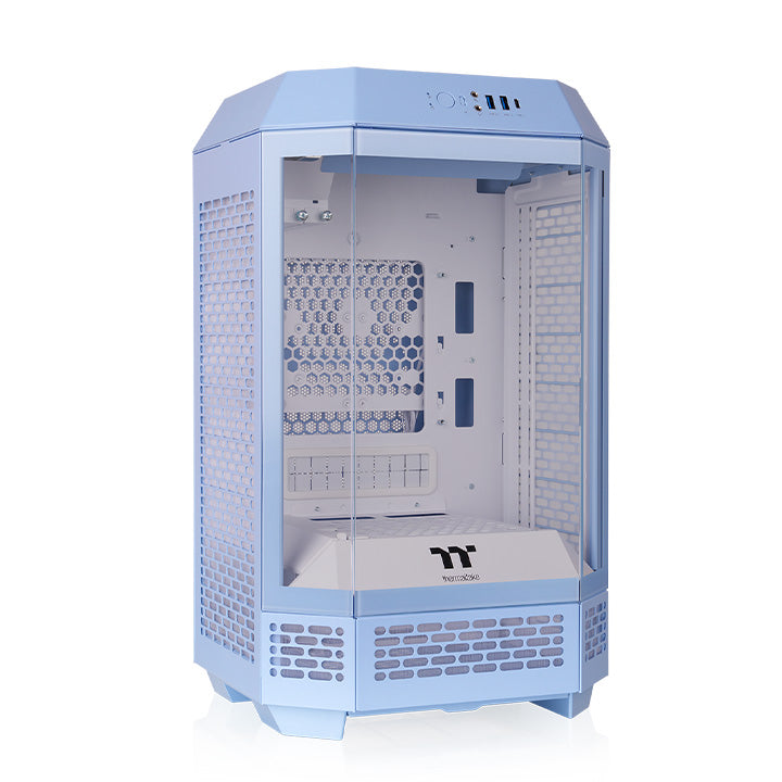 透視 The Tower 250 迷你機殼 繡球花藍