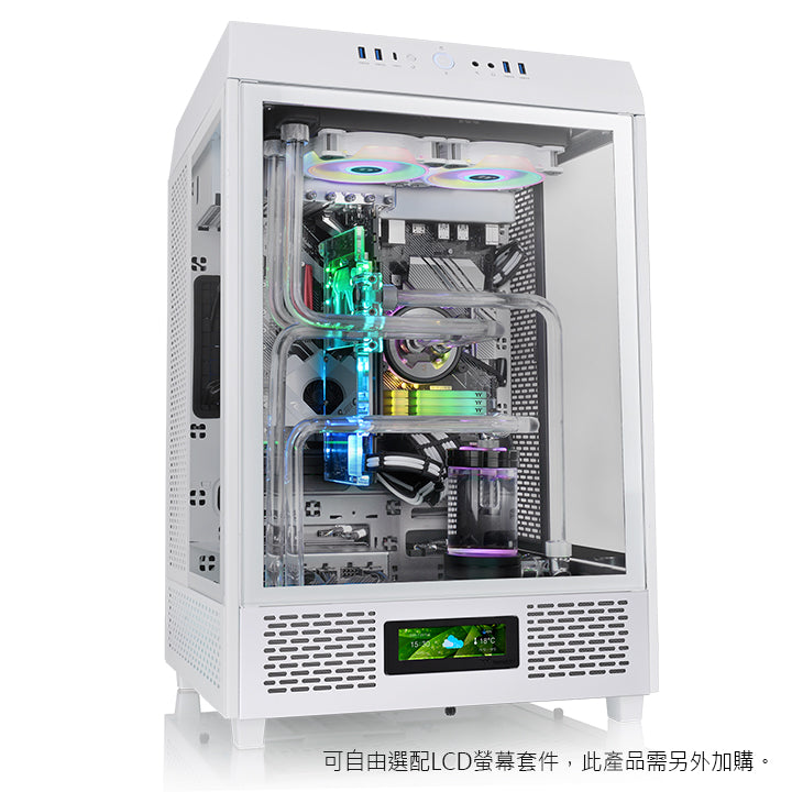 透視 The Tower 500 雪白版 中直立式機殼