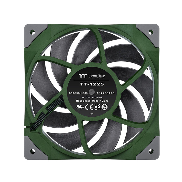 鋼影 TOUGHFAN 12 高風壓風扇 競速綠(單顆包)
