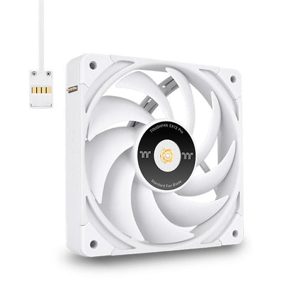 鋼影TOUGHFAN EX12 Pro高風壓系統散熱風扇 (三顆包) – 白色