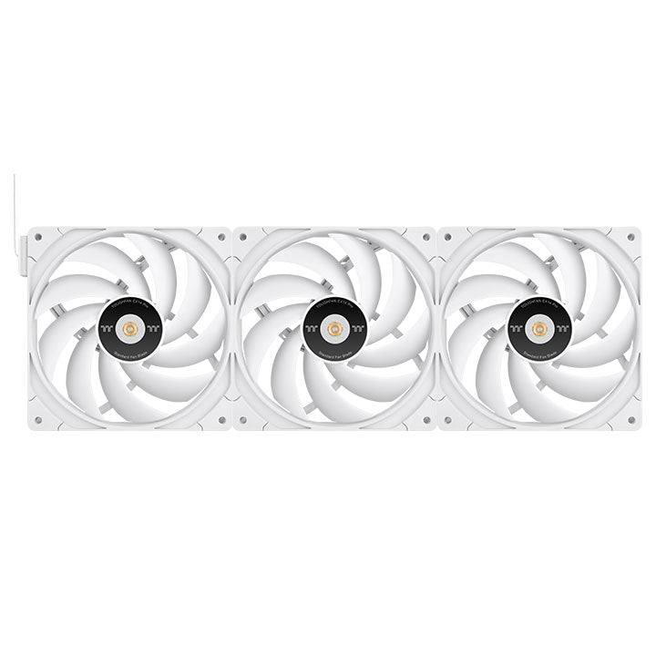 鋼影TOUGHFAN EX14 Pro高風壓系統散熱風扇 (三顆包) – 白色