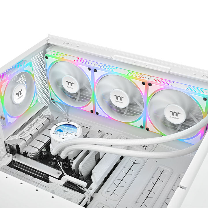 TOUGHFAN EX 120 ARGB主板連動系統散熱風扇 (三顆包) – 白色