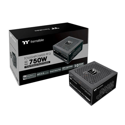 鋼影Toughpower PF3 750W白金牌認證電源- TT Premium 頂級