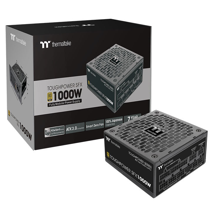 鋼影Toughpower SFX 1000W金牌認證電源- TT Premium 頂級版