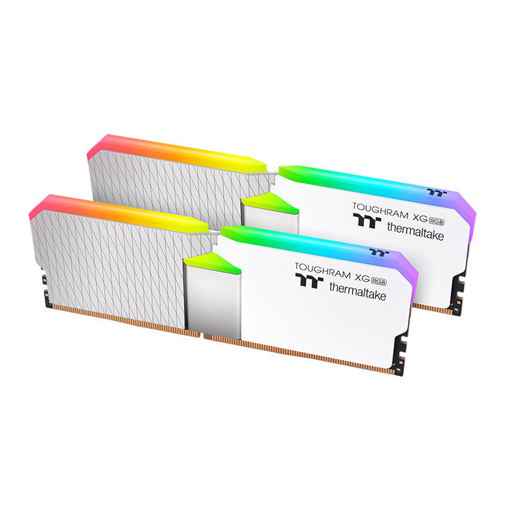 鋼影TOUGHRAM XG RGB 記憶體 DDR4 3600MHz 32GB (16GB x2)-白色