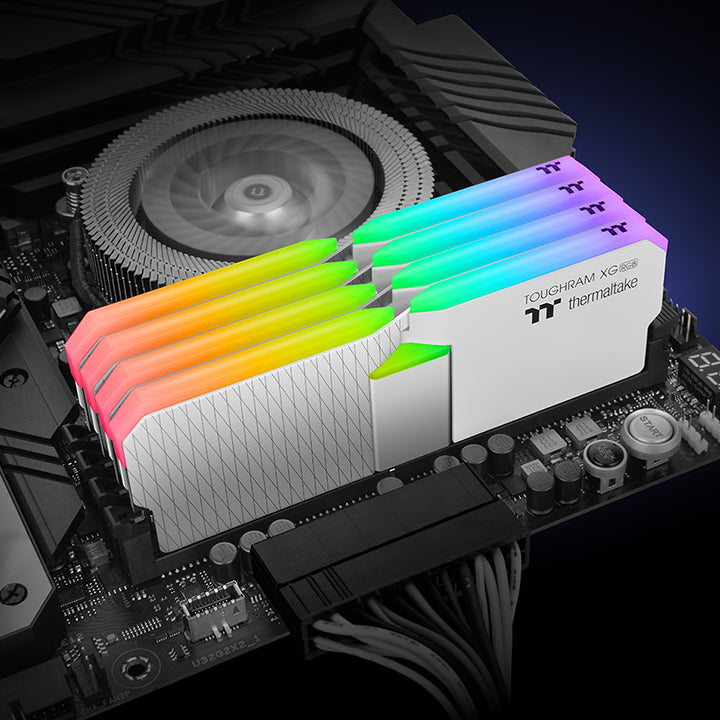 鋼影TOUGHRAM XG RGB 記憶體 DDR4 3600MHz 64GB (32GB x2)-白色
