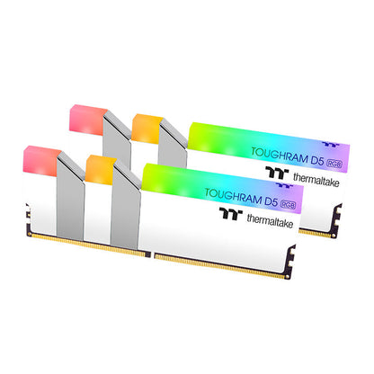 鋼影TOUGHRAM RGB D5 Memory DDR5 6400MT/s 32GB (16GB x2) – 白
