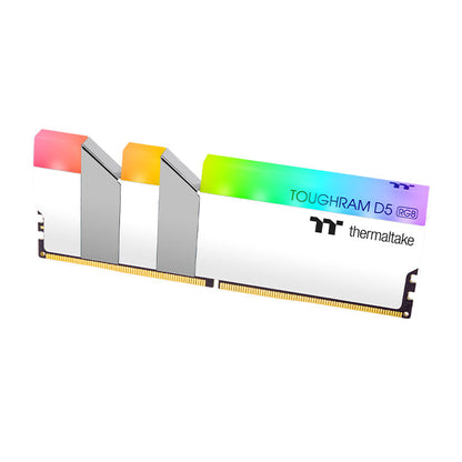 鋼影TOUGHRAM RGB D5 Memory DDR5 6400MT/s 32GB (16GB x2) – 白
