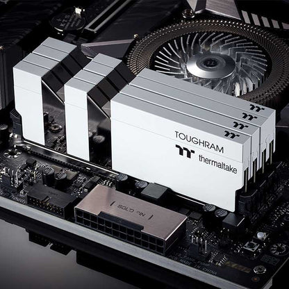 鋼影 TOUGHRAM 記憶體 DDR4 3200MHz 16GB (8GB x 2) 白色