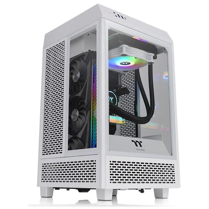 透視 The Tower 100 全景直立式迷你機殼 雪白版