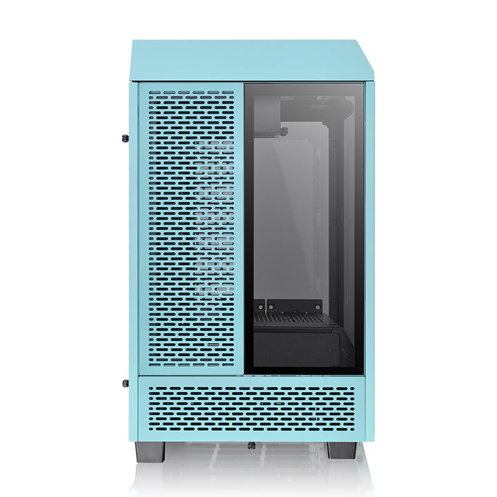 透視 The Tower 100 全景直立式迷你機殼 松石綠