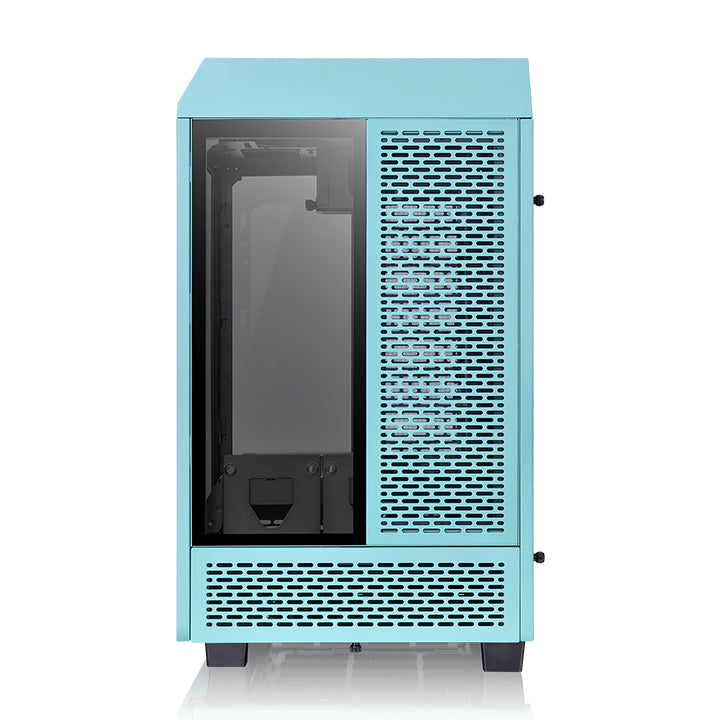 透視 The Tower 100 全景直立式迷你機殼 松石綠