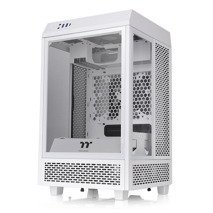 透視 The Tower 100 全景直立式迷你機殼 雪白版