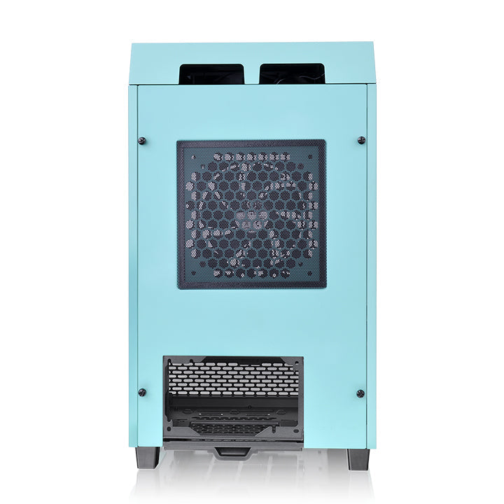 透視 The Tower 100 全景直立式迷你機殼 松石綠