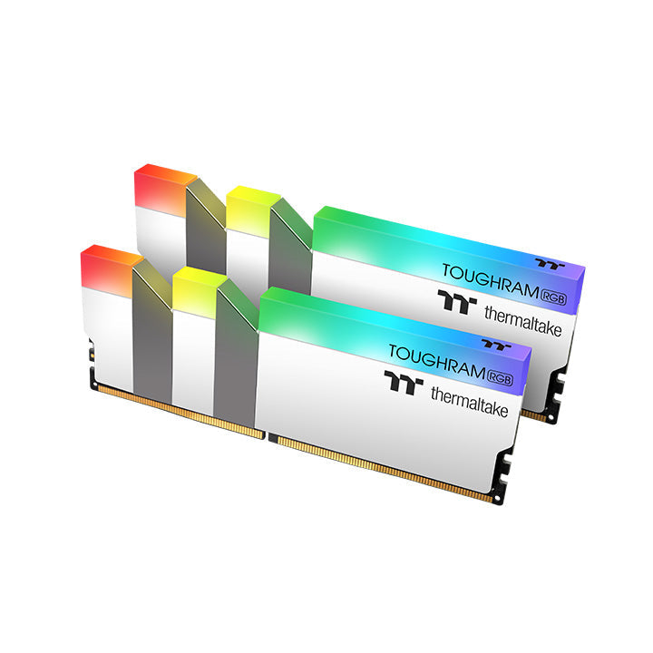 鋼影 TOUGHRAM RGB 記憶體 DDR4 3200MHz 16GB  白色 (8GB x 2)