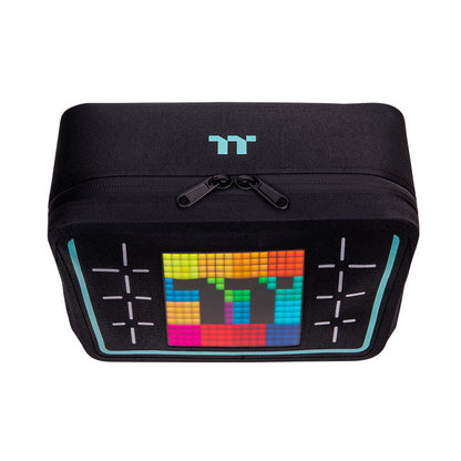 曜越 TT150 LED 發光像素都會通勤小包-黑