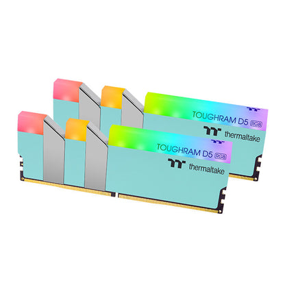 鋼影TOUGHRAM RGB D5 Memory DDR5 5600MT/s 32GB (16GB x2) – 松石綠