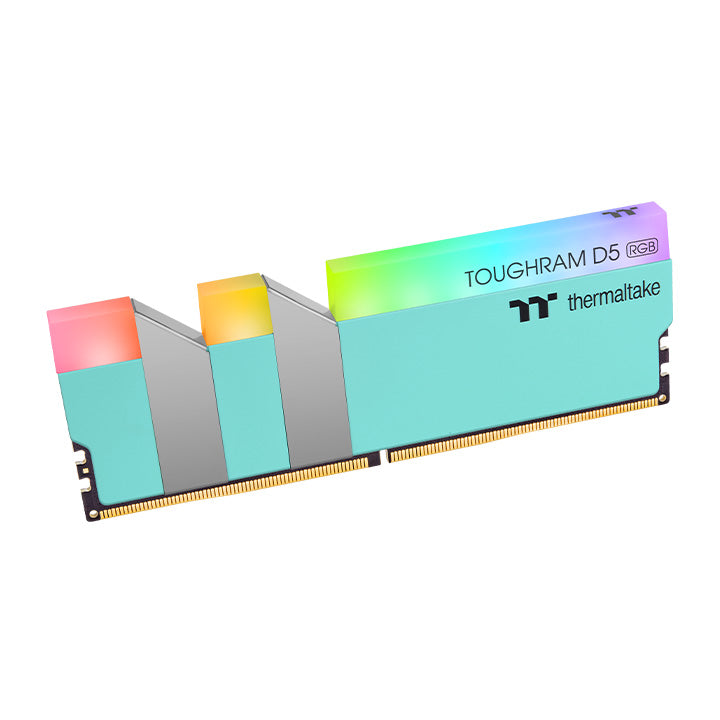 鋼影TOUGHRAM RGB D5 Memory DDR5 5600MT/s 32GB (16GB x2) – 松石綠