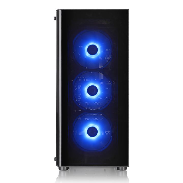 鋼粹 V200 TG RGB強化玻璃中直立式機殼
