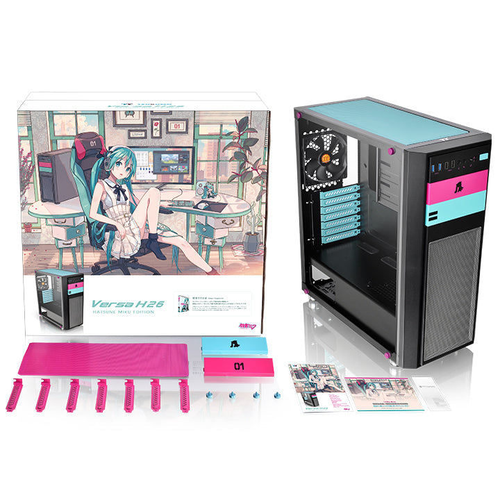 Versa H26 HATSUNE MIKU EDITION Mid Tower Chassis
