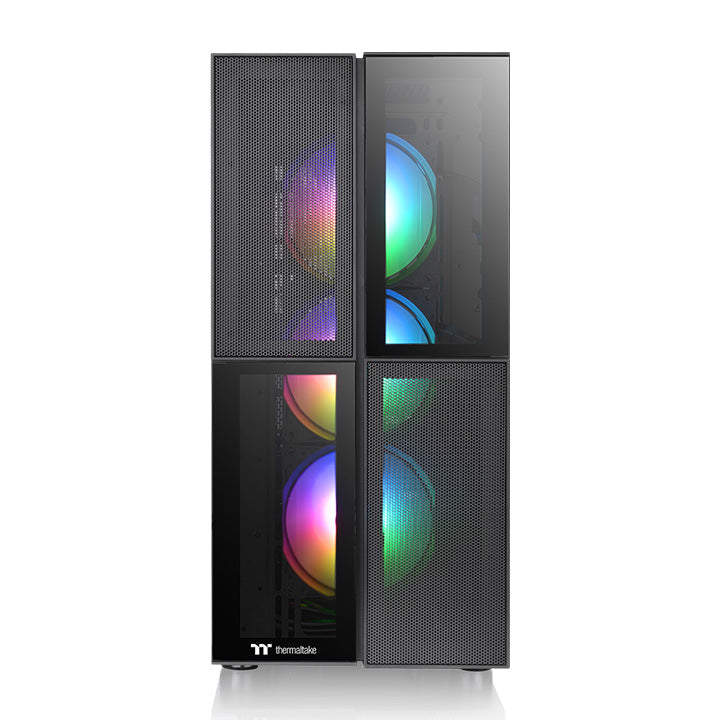 Versa T26 TG ARGB 強化玻璃中直立式機殼
