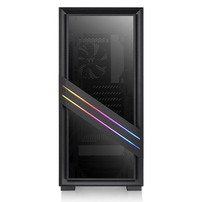 Versa T35 RGB 強化玻璃中直立式機殼