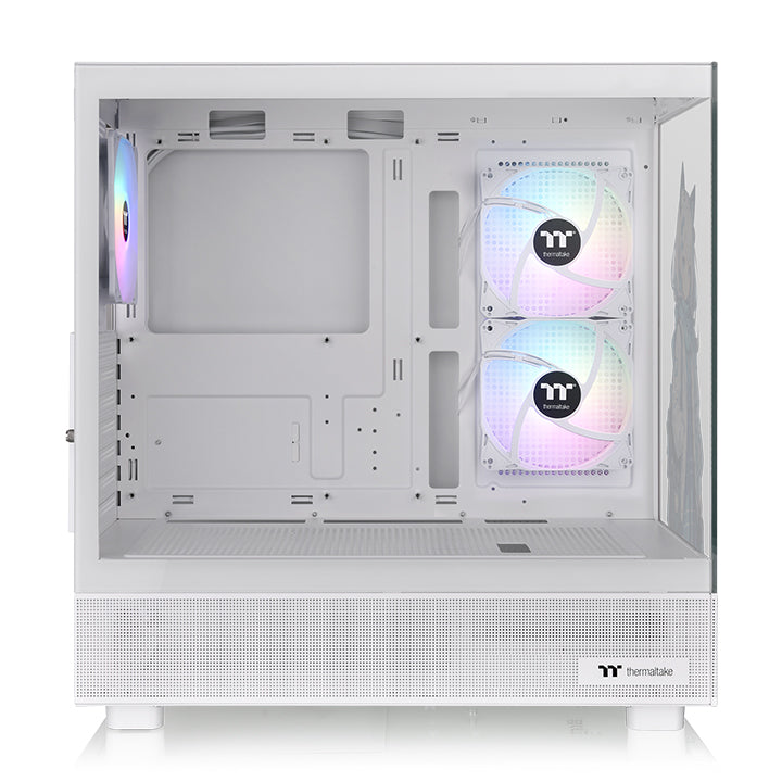 光透 View 270 SP Edition 強化玻璃中直立式機殼 雪白版