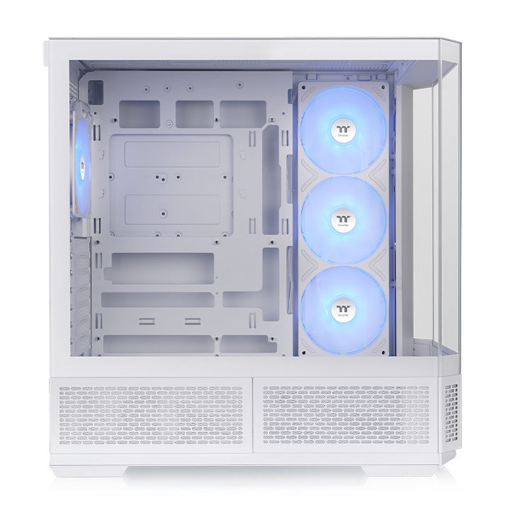 光透 View 370 TG ARGB 中直立式機殼 雪白版