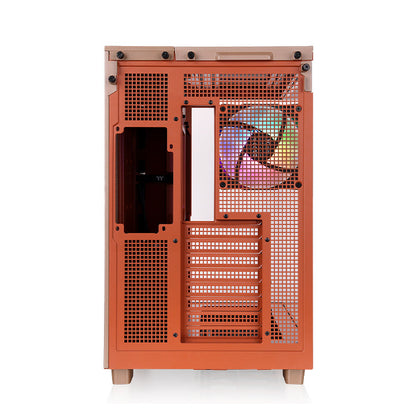 光透View 380 XL TG ARGB 強化玻璃中直立式機殼 礫石砂