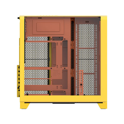 光透 View 390 Air中直立式機殼 奶油焦糖