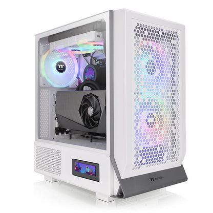勁透 Ceres 300 TG ARGB 中直立式機殼 雪白版