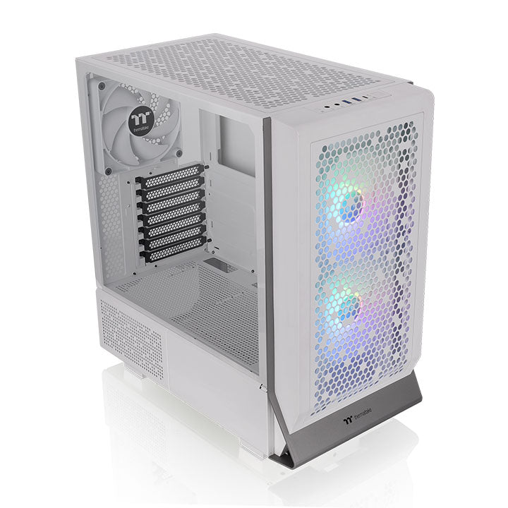 勁透 Ceres 300 TG ARGB 中直立式機殼 雪白版