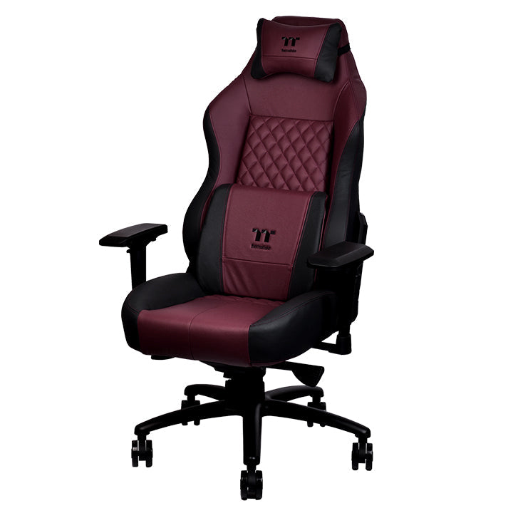 X Comfort Real Leather Burgundy Red  Gaming Chair (Regional  Only)