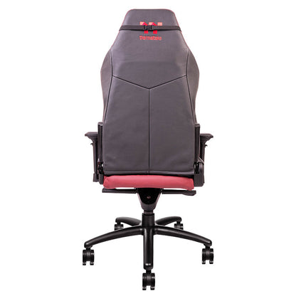 X COMFORT Real Leather Burgundy Red