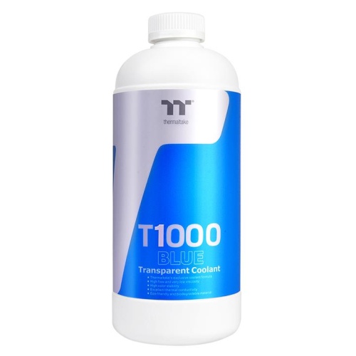 曜越 T1000 透明水冷液 (藍)