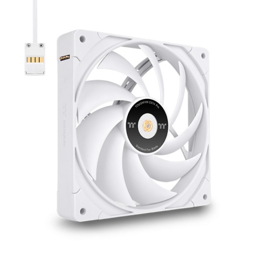 鋼影TOUGHFAN EX14 Pro高風壓系統散熱風扇 (三顆包) – 白色