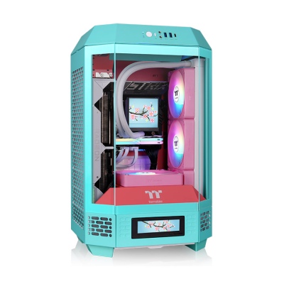 透視The Tower 250迷你機殼 薄荷草莓