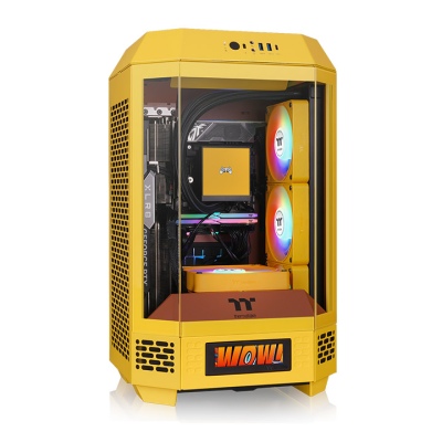 透視The Tower 250迷你機殼 奶油焦糖