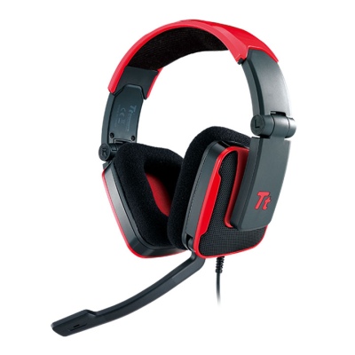 震撼者SHOCK 電競耳機 熾焰紅